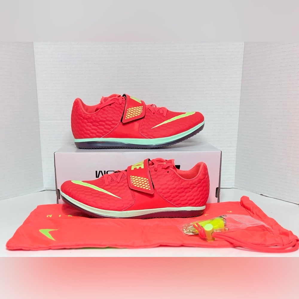 NEW Nike Zoom High Jump HJ Elite Track & Field Spikes Jumping Shoes FZ9636 600